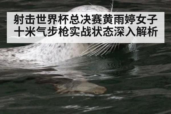 射击世界杯总决赛黄雨婷女子十米气步枪实战状态深入解析